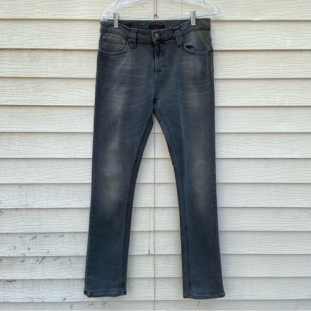 Nudie Jeans Tube Tom Gray Jeans Slim Fit